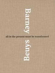 Tapa de Matthew Barney & Joseph Beuys