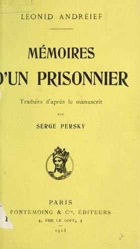 Tapa de Mémoires d'un prisonnier