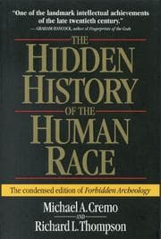 Tapa de The Hidden History of the Human Race (The Condensed Edition of Forbidden Archeology)