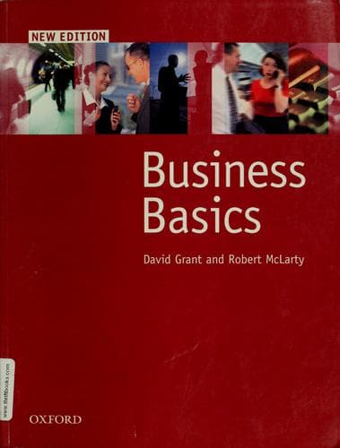 Tapa de Business basics