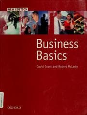 Tapa de Business basics