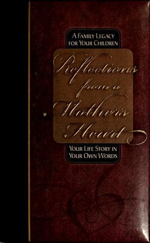 Tapa de Reflections from a mother's heart