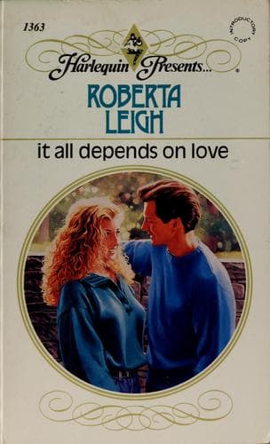 Tapa de It all depends on love