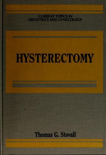Tapa de Hysterectomy