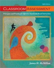 Tapa de Classroom assessment