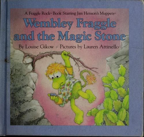 Tapa de Weekly Reader presents Wembley Fraggle and the magic stone