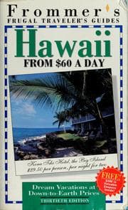 Tapa de Frommer's frugal traveler's guides