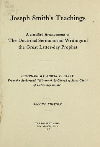 Tapa de Joseph Smith's Teachings