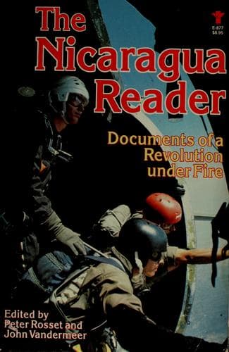Tapa de The Nicaragua reader