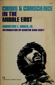 Tapa de Crisis and conscience in the Middle East
