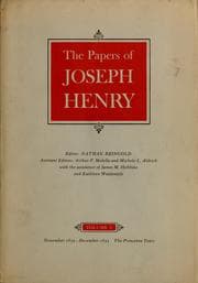 Tapa de The papers of Joseph Henry