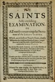 Tapa de The saints selfe-enriching examination