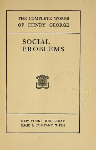 Tapa de Social problems