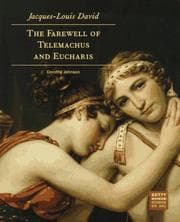 Tapa de Jacques-Louis David, the farewell of Telemachus and Eucharis