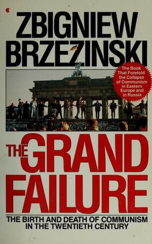 Tapa de The grand failure