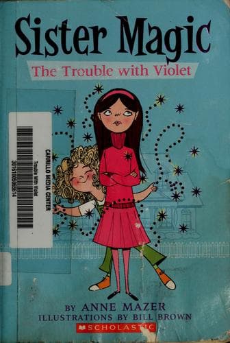 Tapa de The trouble with Violet