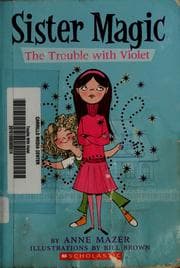 Tapa de The trouble with Violet