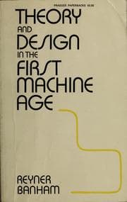 Tapa de Theory and design in the first machine age