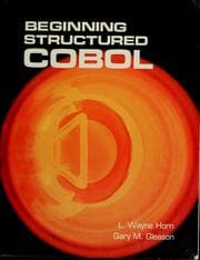 Tapa de Beginning structured COBOL