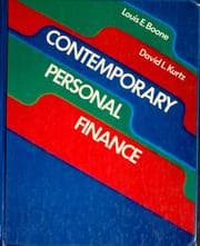 Tapa de Contemporary personal finance