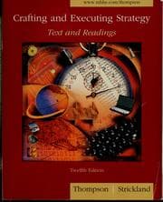 Tapa de Crafting and executing strategy