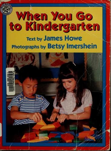 Tapa de When you go to kindergarten
