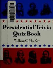 Tapa de Presidential trivia quiz book