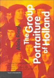 Tapa de The Group Portraiture of Holland (Texts & Documents)
