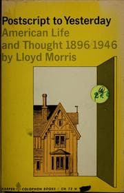 Tapa de Postscript to yesterday, American life and thought 1896-1946
