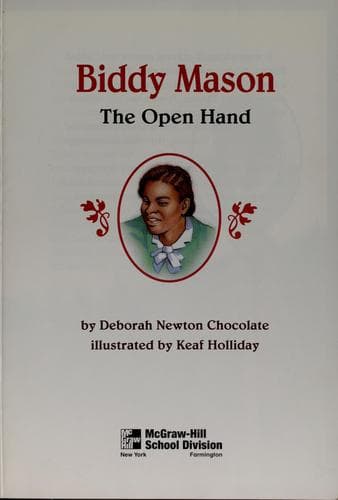 Tapa de Biddy Mason