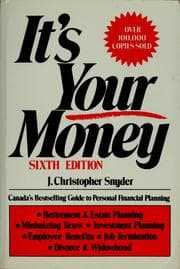 Tapa de It's your money