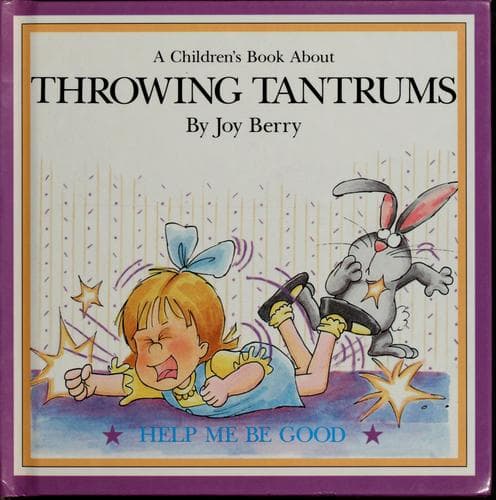 Tapa de A Book about Throwing Tantrums