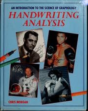 Tapa de Handwriting analysis