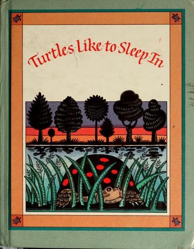 Tapa de Turtles like to sleep in