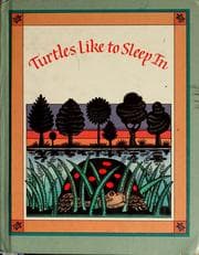 Tapa de Turtles like to sleep in