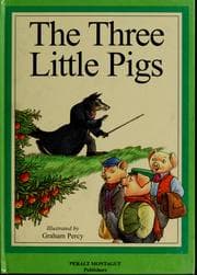 Tapa de The three little pigs