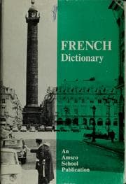 Tapa de The new college French & English dictionary