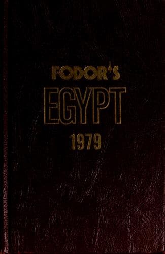 Tapa de Fodor's Egypt