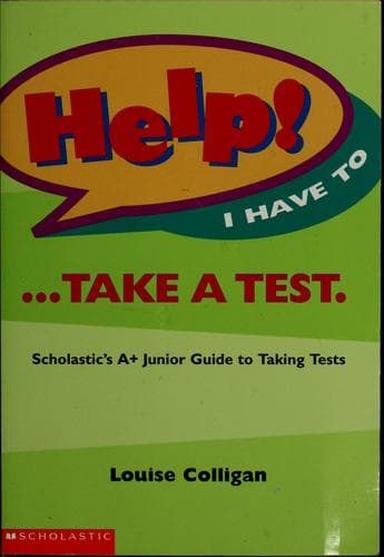 Tapa de Help! I have to -- take a test