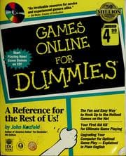 Tapa de Games online for dummies