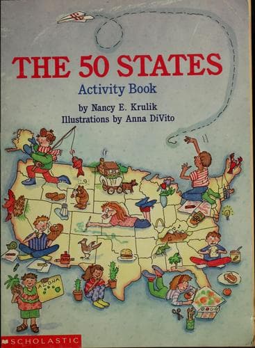 Tapa de The 50 States Activity Book