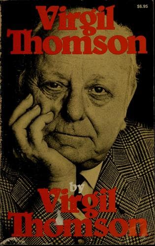 Tapa de Virgil Thomson