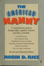 Tapa de The American nanny