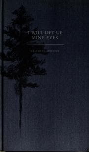 Tapa de I will lift up mine eyes