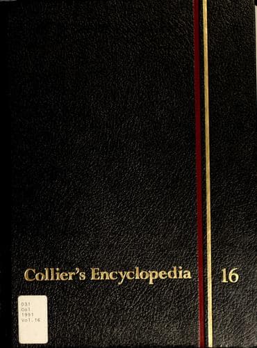 Tapa de Collier's encyclopedia