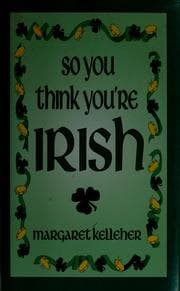 Tapa de So you think you're Irish