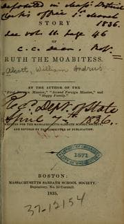 Tapa de Story of Ruth the Moabitess