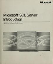 Tapa de Microsoft SQL Server introduction