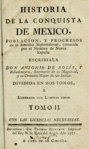 Tapa de Historia de la conquista de México