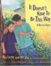 Tapa de It Doesn't Have to Be This Way/no Tiene Que Ser Asi